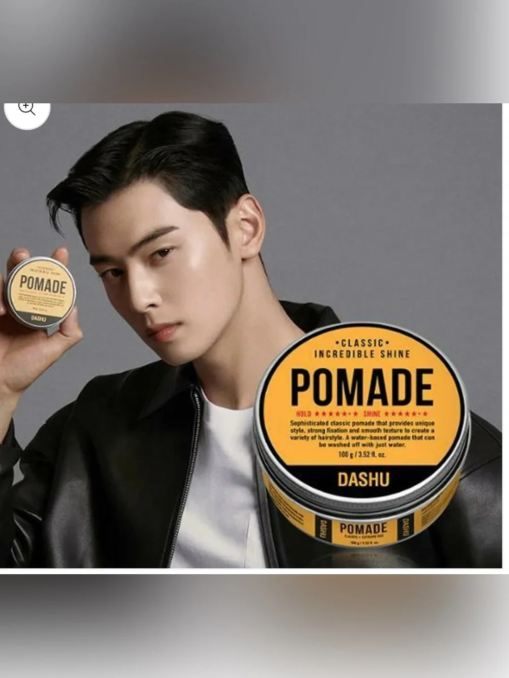 DASHU - • CLASSIC • INGREDIBLE SHINE - ASH POMADE